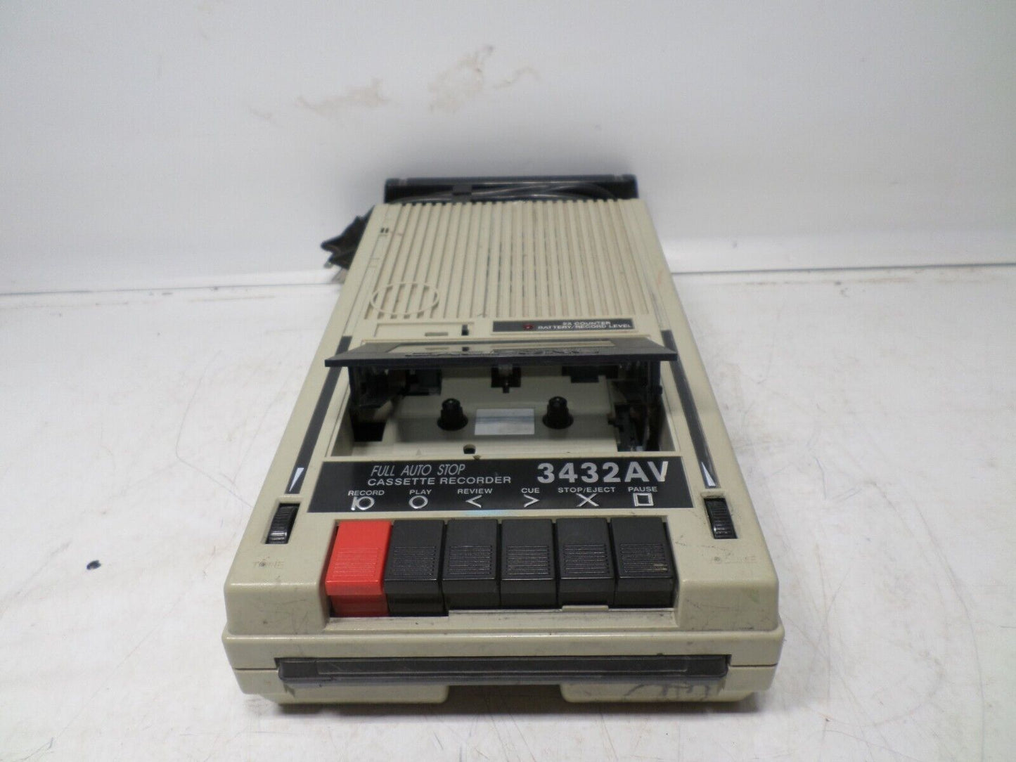 VINTAGE CALIFONE 3432AV CASSETTE PLAYER/RECORDER TESTED & WORKING