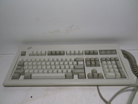 IBM Model M by Lexmark Mechanical Keyboard made in USA, en español W/Adapter