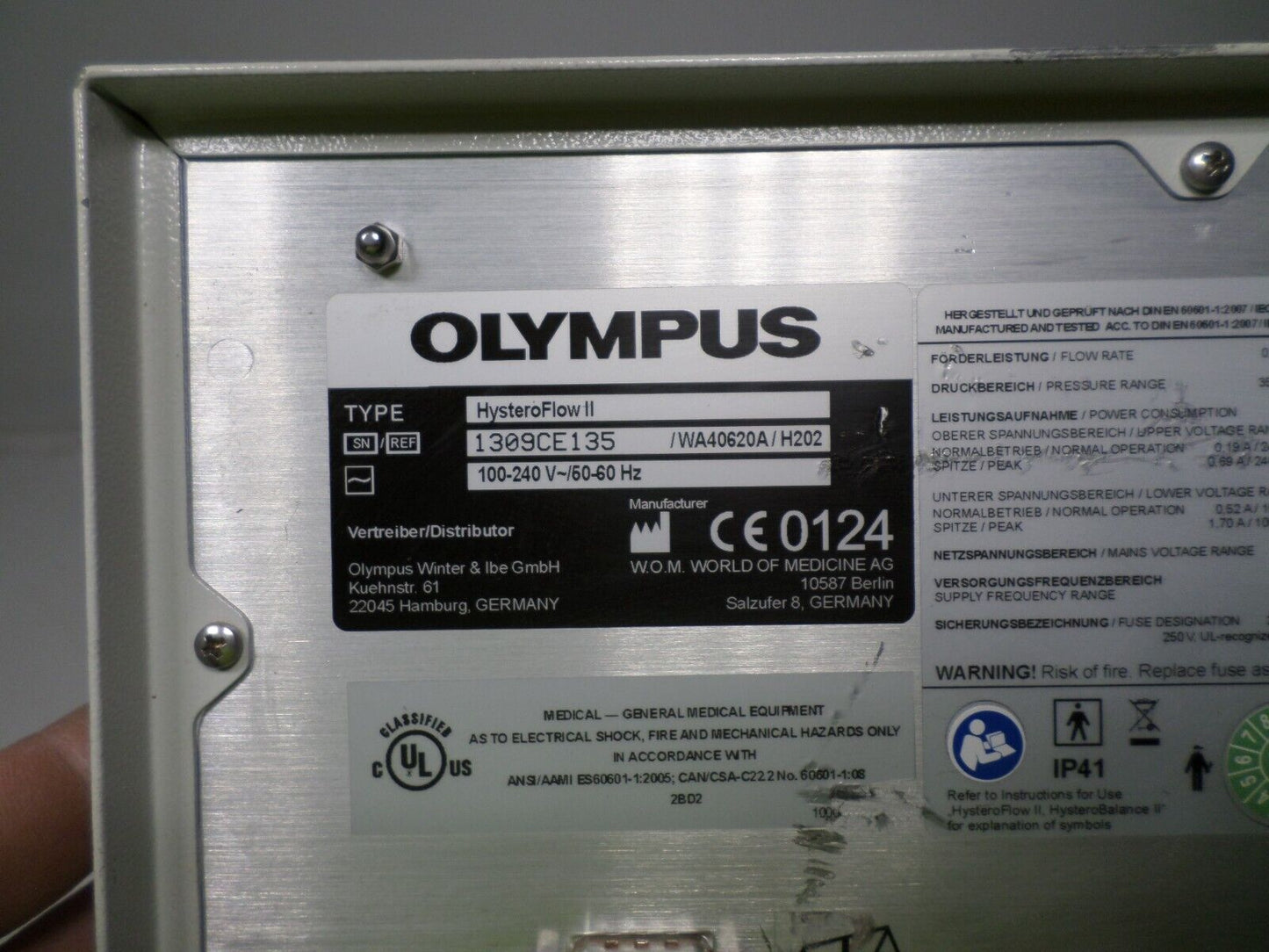 Olympus HysteroFlow II Management Console