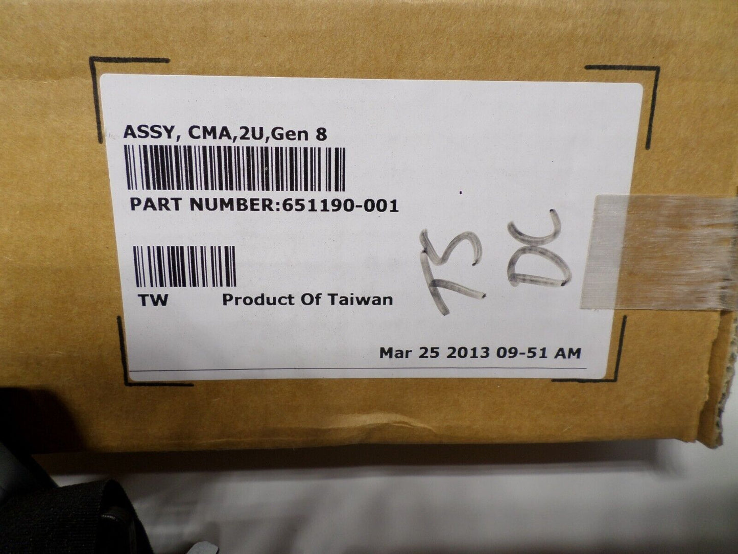 New HP 651190-001 2U Cable Management Arm For Proliant DL380 G8