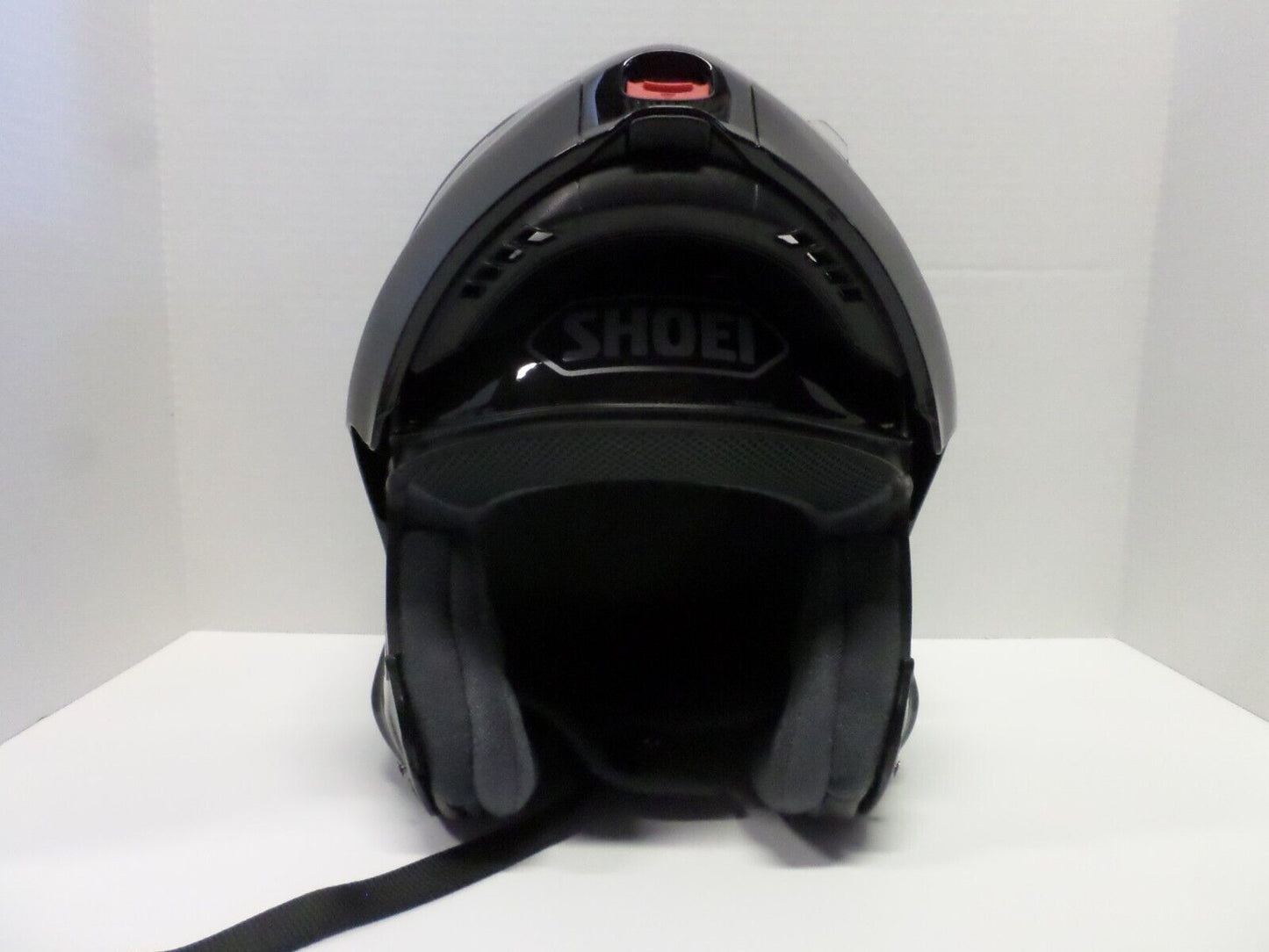 SHOEI MULTITEC Modular Motorcycle Helmet- Size M - Gloss Black