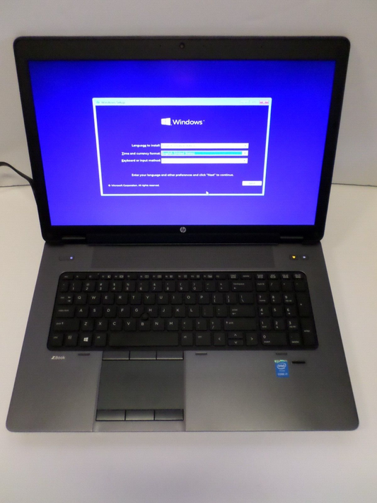 HP ZBook 17 G2 | i7-4710MQ 2.5GHz | 16GB | 512GB | Quadro K3100M Win 10 Pro
