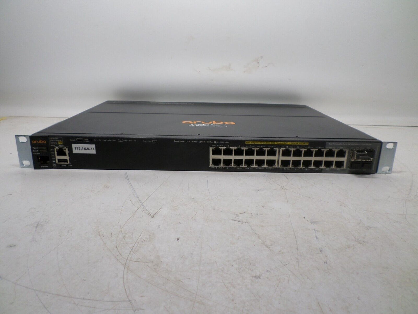 HP Aruba | J9727A |  2920-24G 24 Port PoE Gigabit Switch - WITH EARS