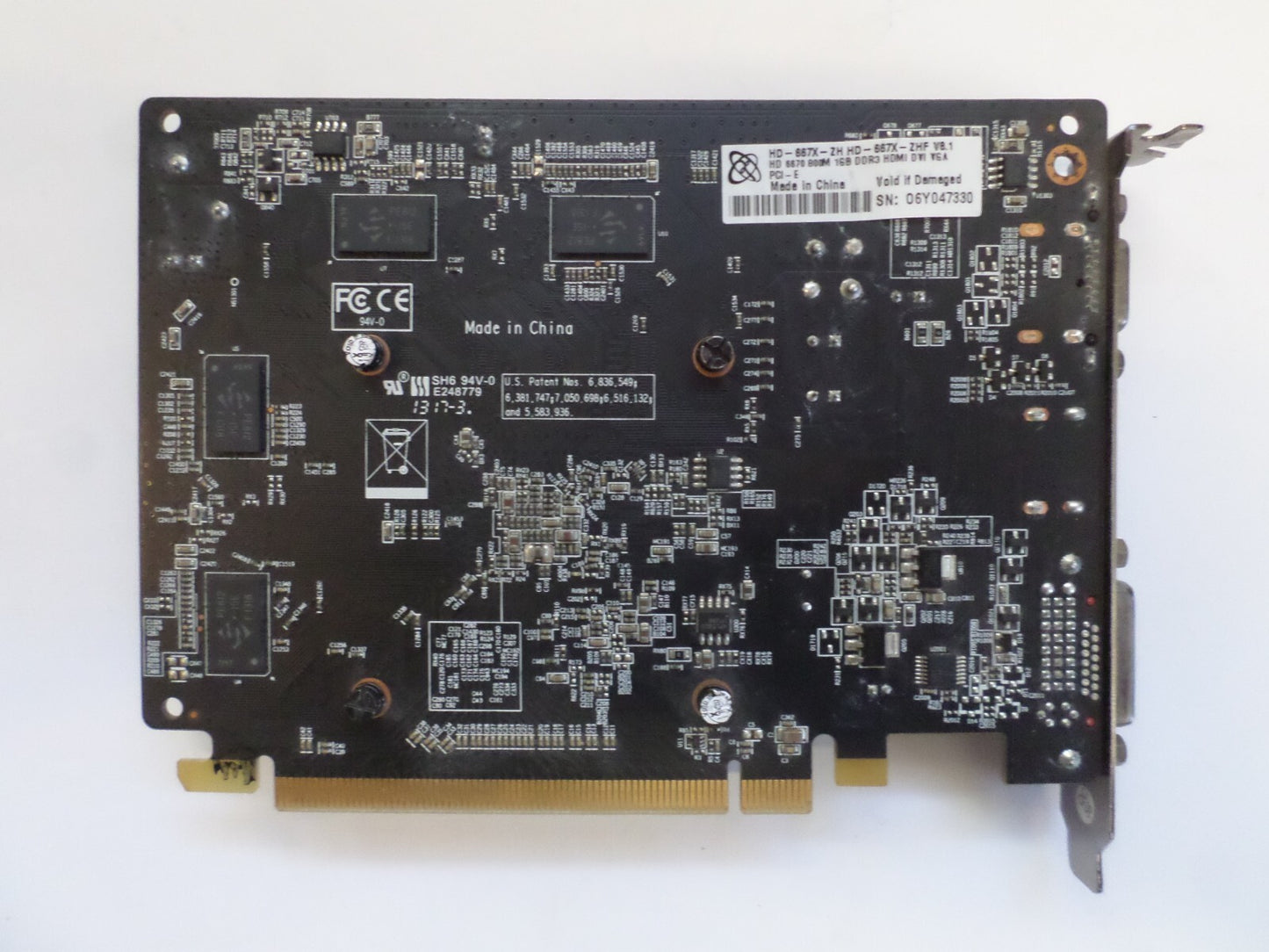 XFX HD-667X-ZHF AMD Radeon HD 6670 1gb GDDR3 PCIe Video Graphics Card HDMI DVI-D