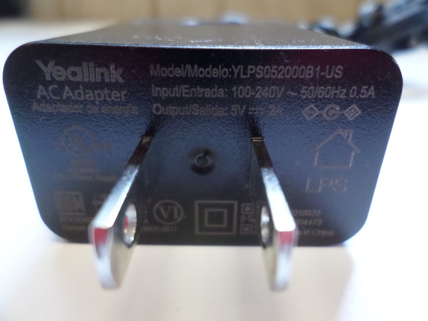OEM Yealink AC Adapter 5V 2.0A Power Supply YLPS05200B1-US