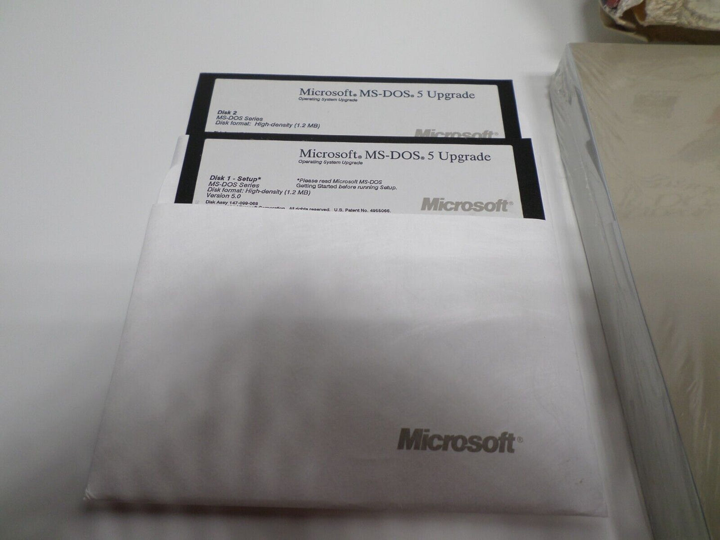 Microsoft MS-DOS 5 Operating System Upgrade Set