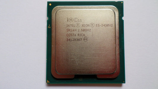 Intel Xeon E5-2430 V2 SR1AH 2.50GHz Six Core 15M LGA-1356 Server Processor 80W