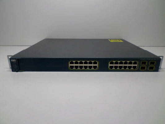 Cisco Catalyst WS-C3560G-24PS-S 24 Port PoE Gigabit Ethernet Switch 4x SFP