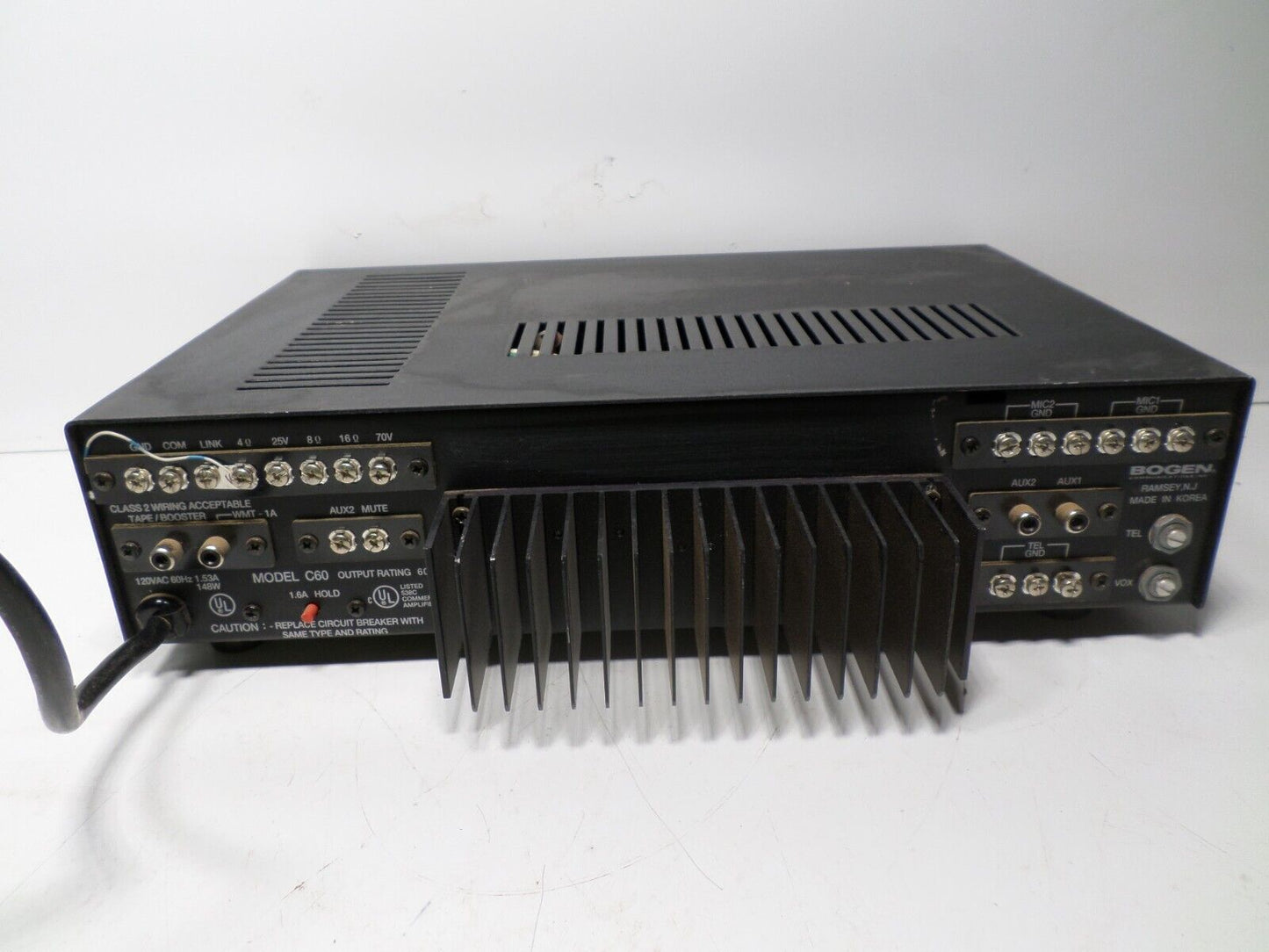 Bogen Classic Series C-60 Amplifier, 60W Output