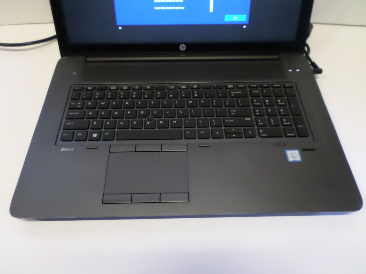 HP ZBook 15 G3 i7-6820HQ 2.7GHz 16GB 256G SSD Win10 Backlit  Gaming Laptop