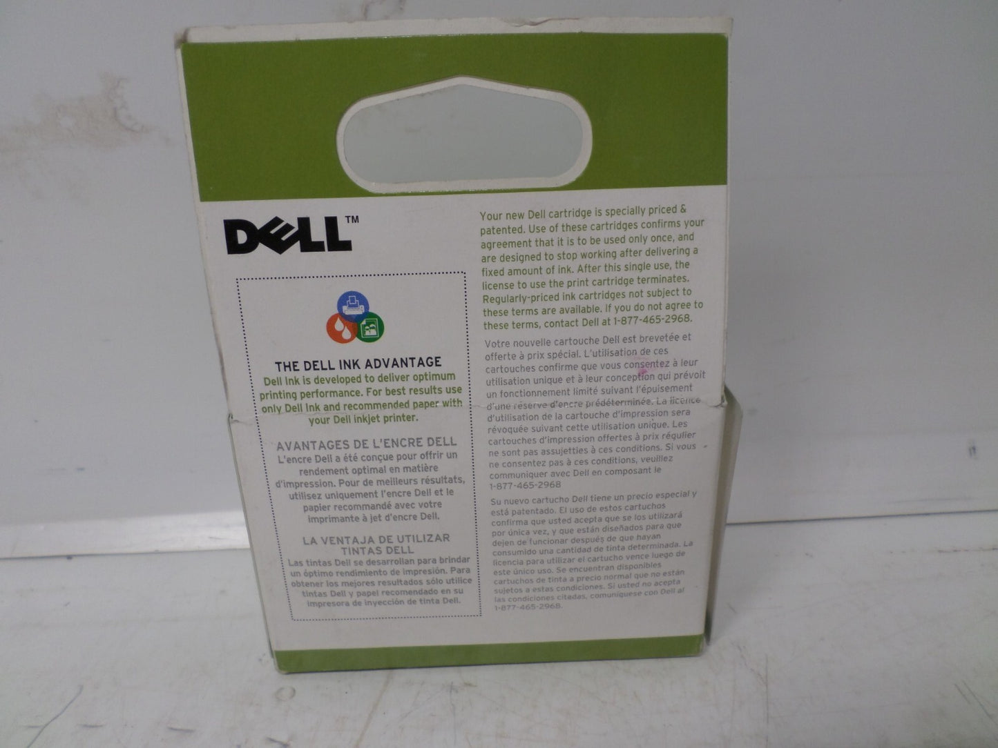 Genuine Dell 21 ~ Color Ink Cartridge ~ New In Box