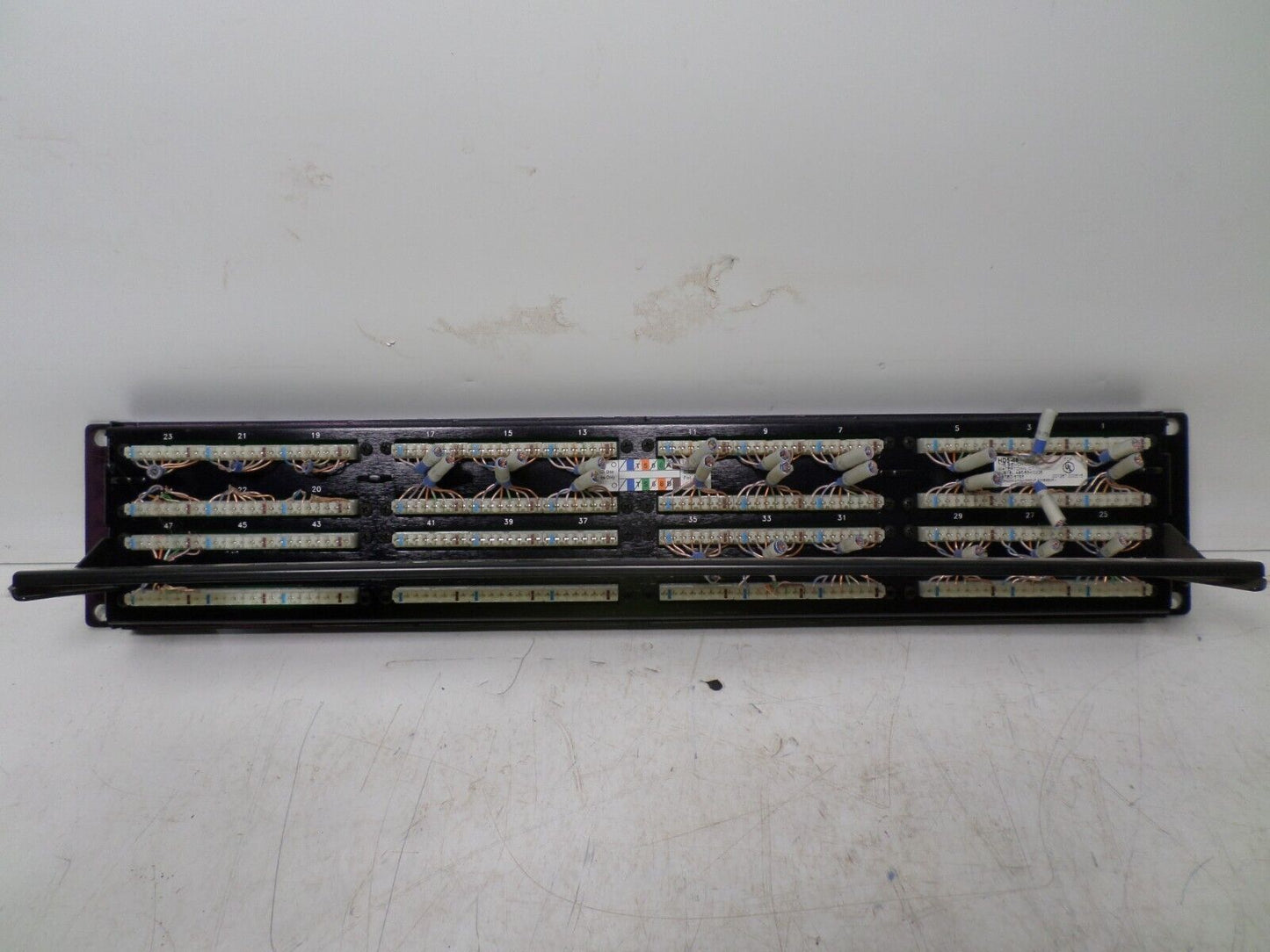 SIEMON High Density Cat 5e 48-port Patch Panel HD5-48T4 2RMS T568A