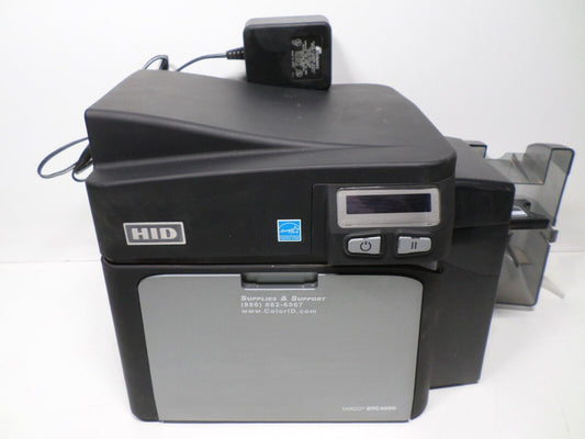 Fargo HID DTC 4000 Photo ID Card Color USB Printer