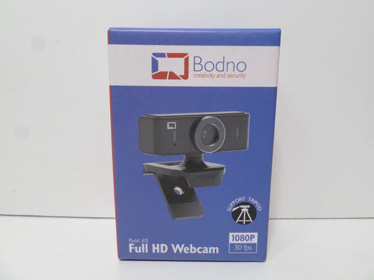 Bodno Web Camera w/ Built-in HD Microphone Widescreen Full HD 1080p