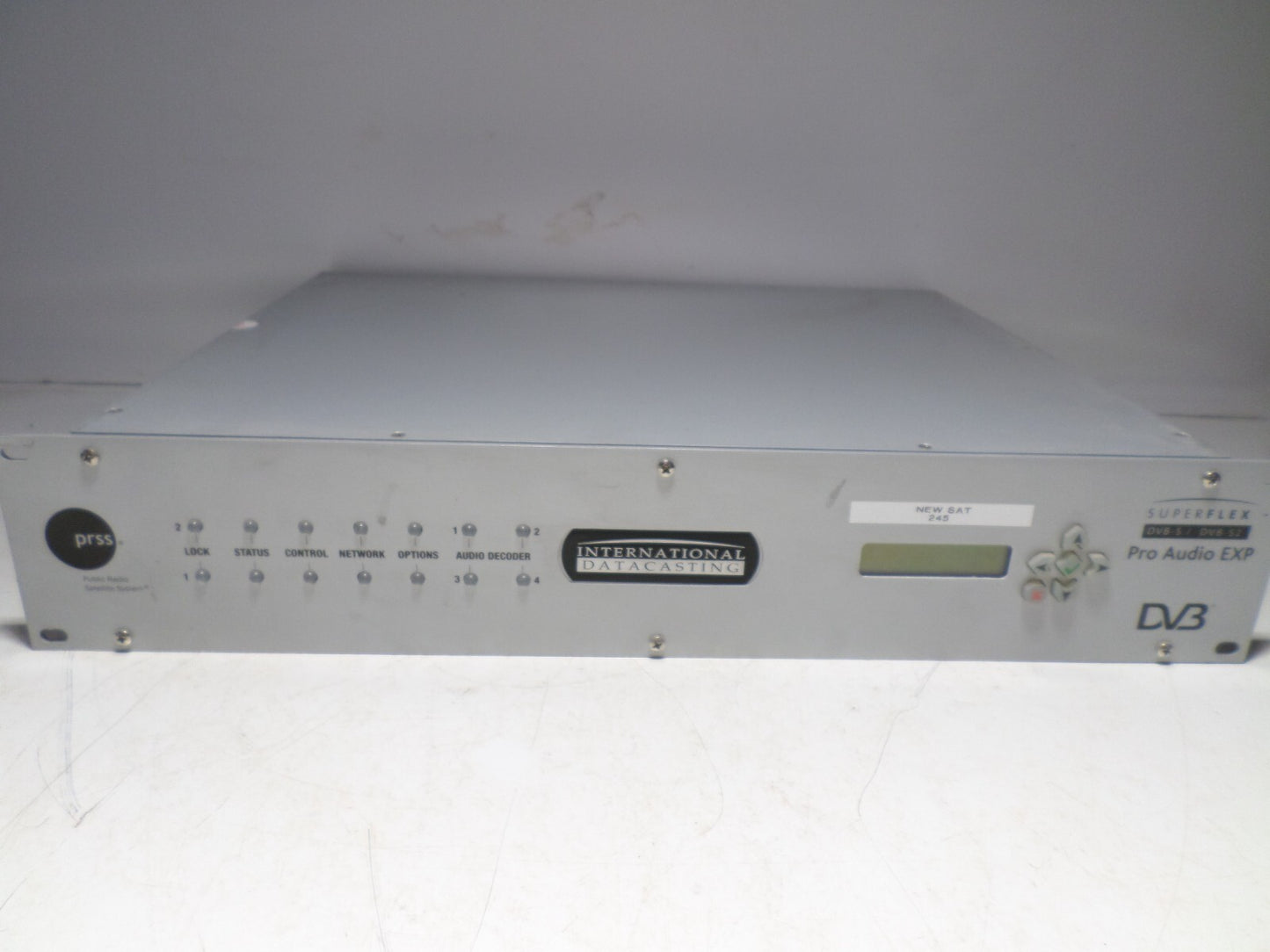 International Datacasting SFX4104FR SuperFlex Pro DVB-S Pro Audio Exp DV3