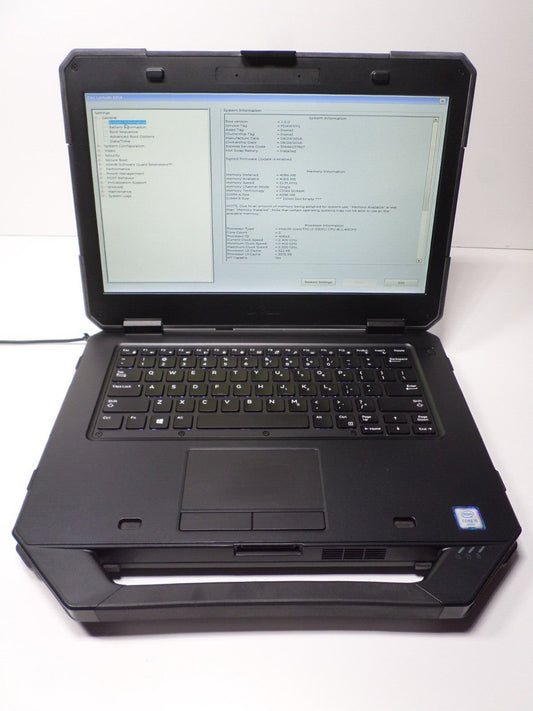 Dell Latitude 5414 Rugged 14" Intel Core i5-6300U 512GB SSD 4GB RAM *READ