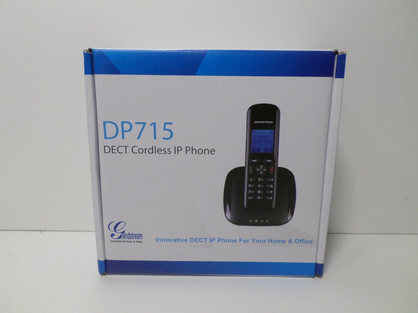 Grandstream DP715 Dect Cordless IP Phone W/ Charger and Power Supply