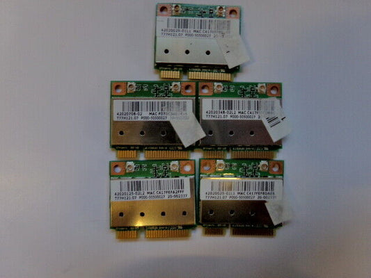 Lot of 5 Laptop Computer Anatel 0223-09-3987 WIFI Wireless Network Card