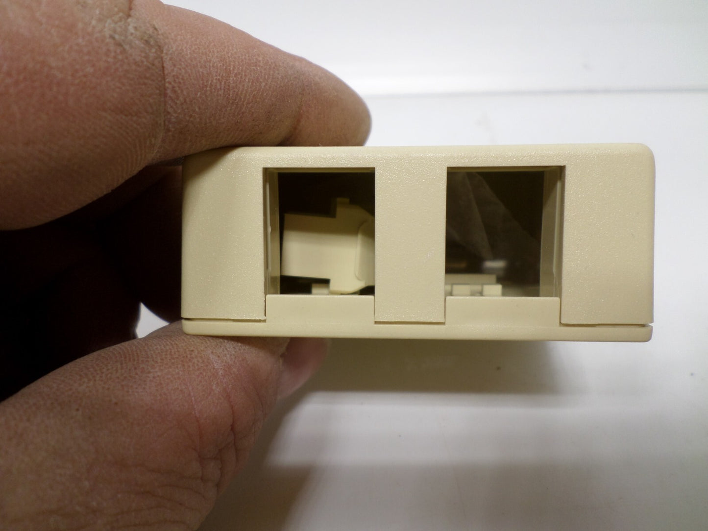 LUCENT SURFACE MOUNT BOX #107984049 M102SMB-246 BEIGE Dual Port