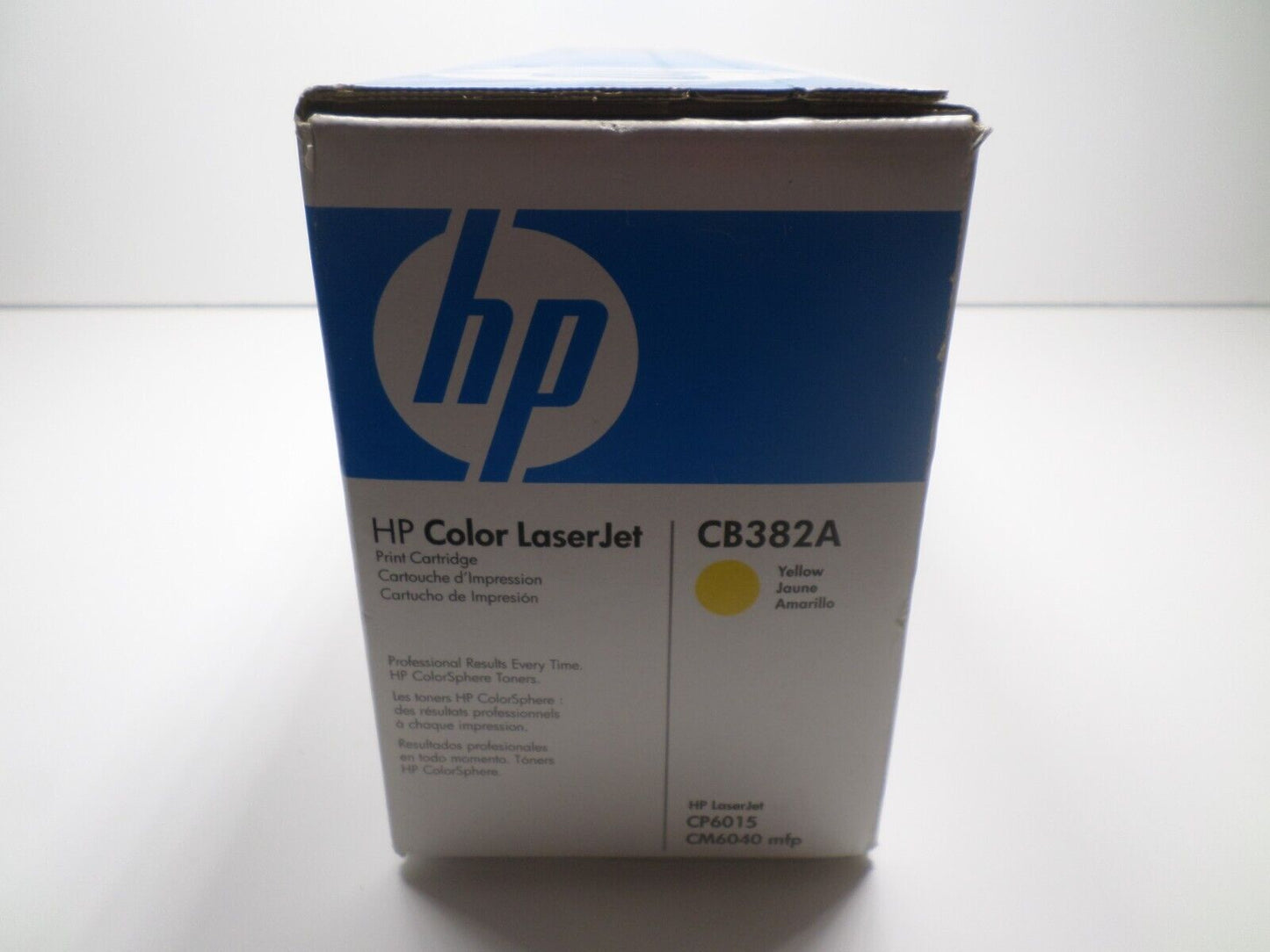 Original HP 824A Yellow CB382A Laserjet Printer Genuine Cartridge Toner Sealed