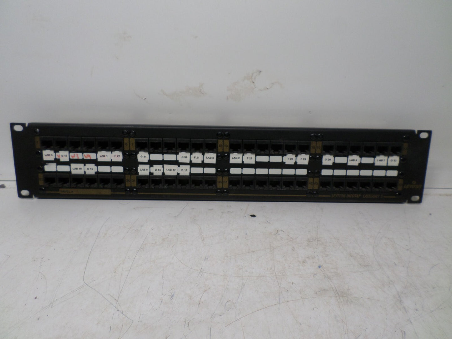 Leviton Cat. No. 49484-B48, CAT 5 INFOTAP