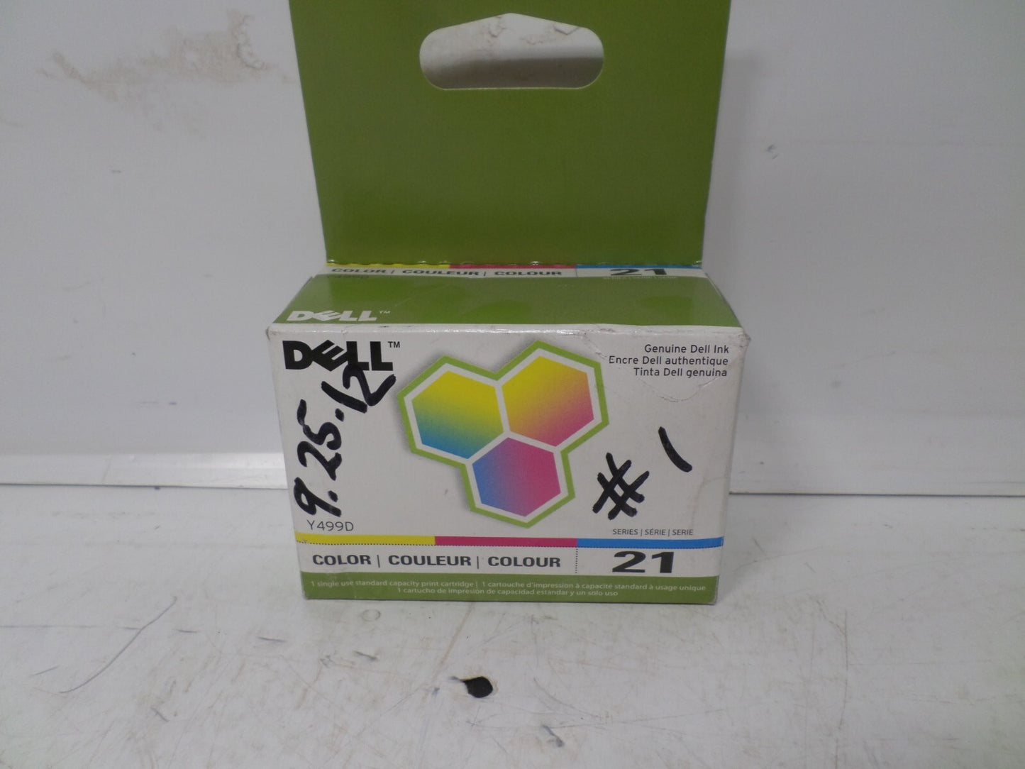 Genuine Dell 21 ~ Color Ink Cartridge ~ New In Box
