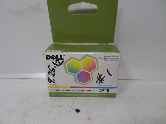 Genuine Dell 21 ~ Color Ink Cartridge ~ New In Box