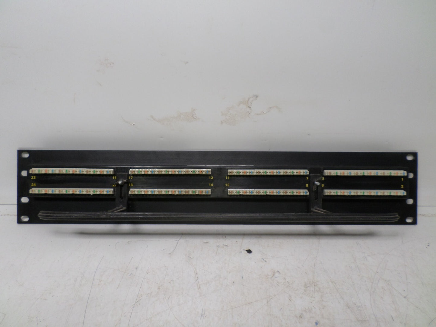 Ortronics OR-851000304 24 Port CAT5E Patch Panel Clarity Rack Mount