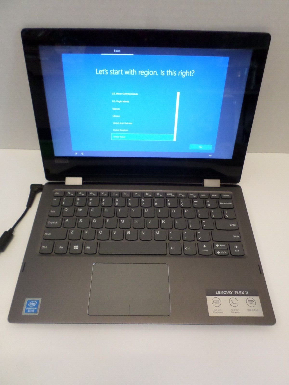 Lenovo Flex 6-11IGM 2-in-1 TOUCH 11.6" Silver N5000 1.1GHz 4GB RAM 64GB eMMc