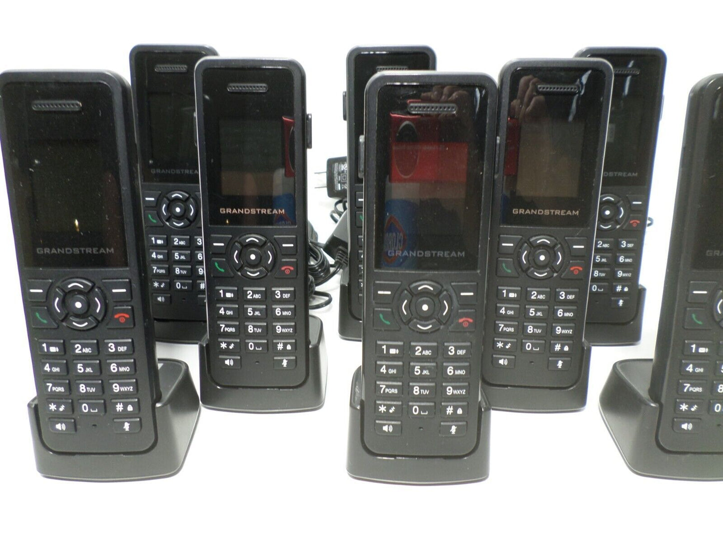 (LOT OF 8) Grandstream DP720 Dect Cordless VoIP Telephone,Black