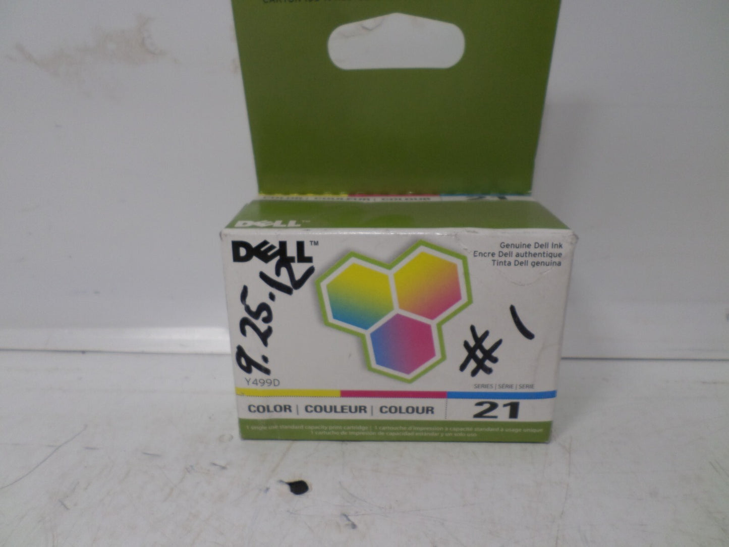 Genuine Dell 21 ~ Color Ink Cartridge ~ New In Box