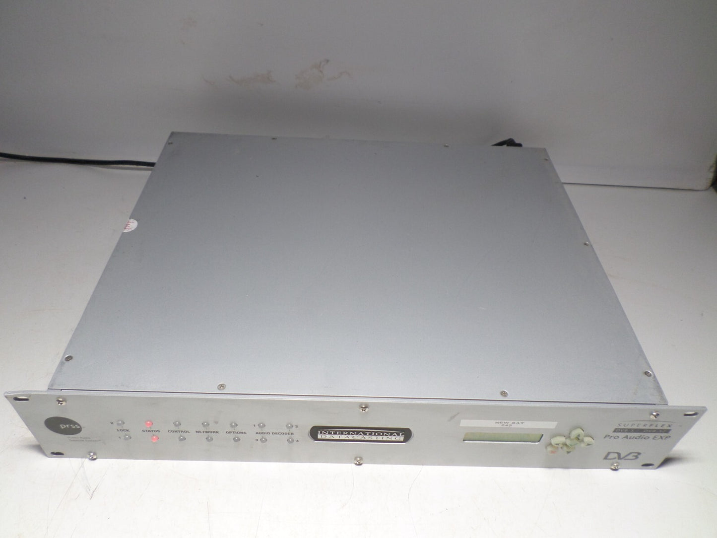 International Datacasting SFX4104FR SuperFlex Pro DVB-S Pro Audio Exp DV3