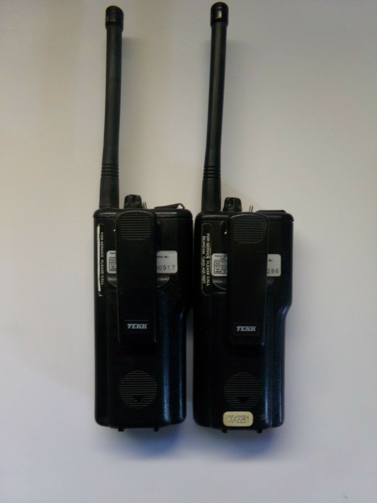 Lot of 2 of tekk T-20 radios