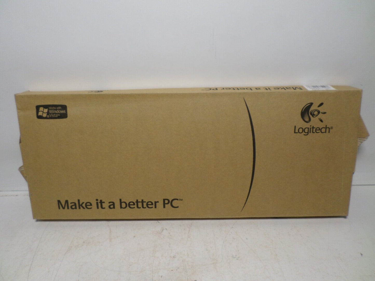 Logitech Value Computer Keyboard PS2 Black Cisnet 868026-0403 Y-SU61 Spill Proof