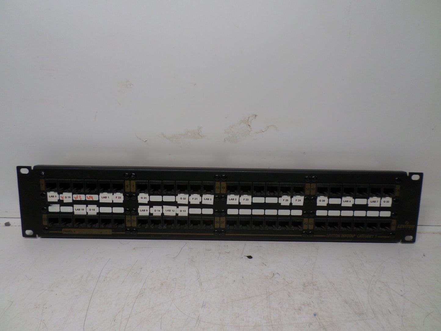 Leviton Cat. No. 49484-B48, CAT 5 INFOTAP