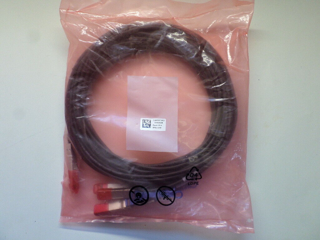 NEW! CBL-QSFP-4X10GSFP-PASS-5M Dell Force 10 501-00140-01 14/12 DP/N 0HVVVF