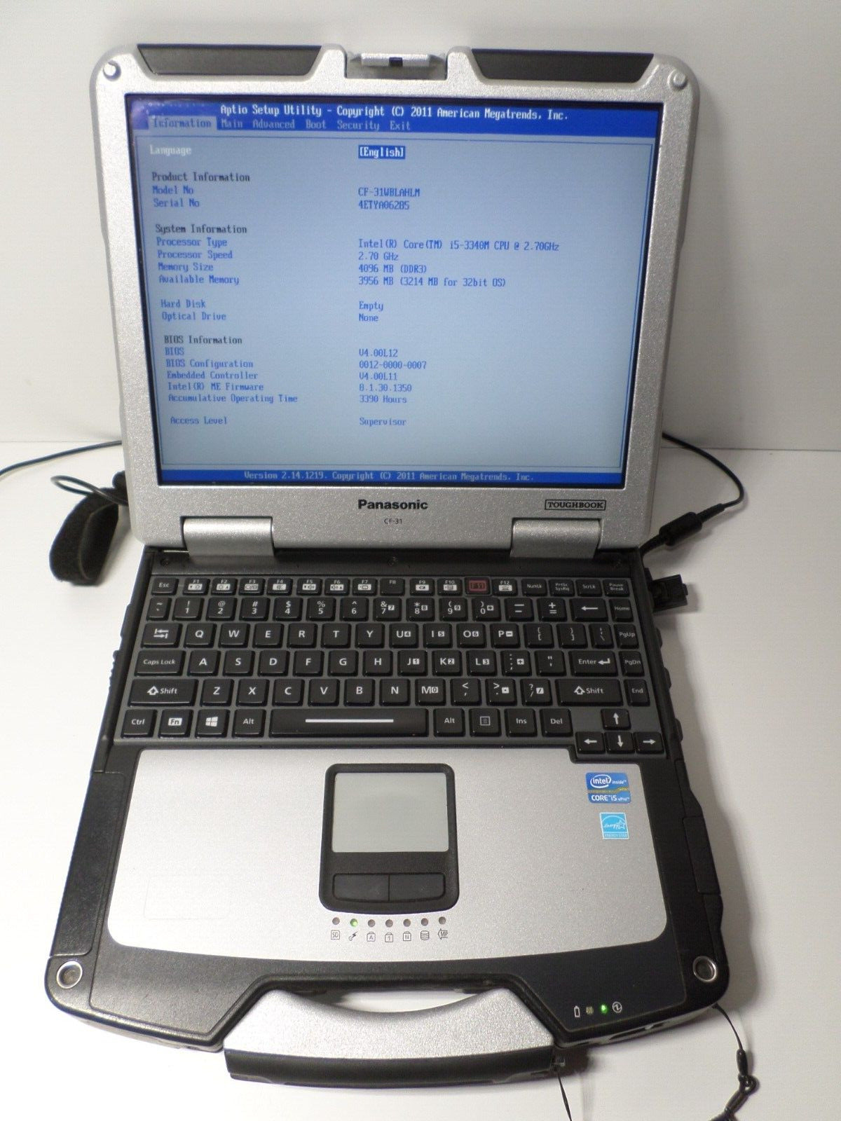 Lot of 37 Panasonic CF-31 & CF-30 Core i5 3rd Gen & C2D Toughbooks