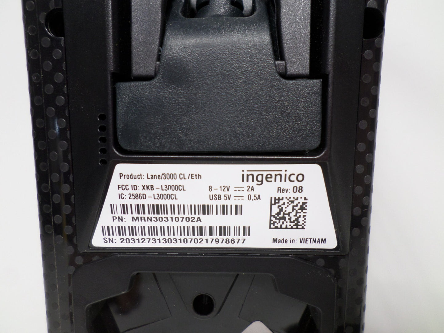 INGENICO LANE/3000 Payment Terminal Credit Card Touch POS