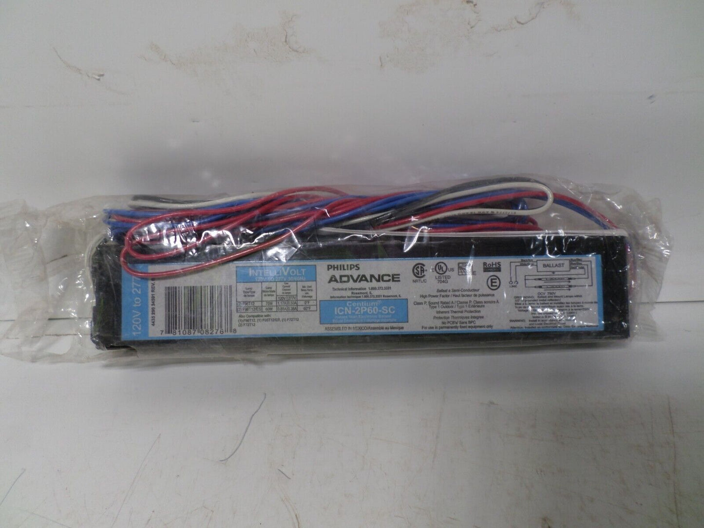 Phillips Advance Centium ICN-2P60-SC - 1 Pack