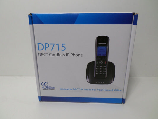 Grandstream DP715 Dect Cordless IP Phone W/ Charger and Power Supply
