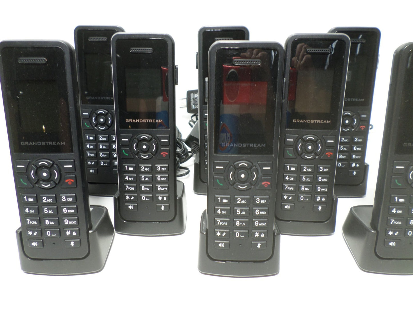 (LOT OF 8) Grandstream DP720 Dect Cordless VoIP Telephone,Black
