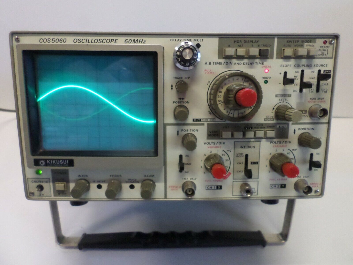 Kikusui Cos5060  Oscilloscope 60mhz