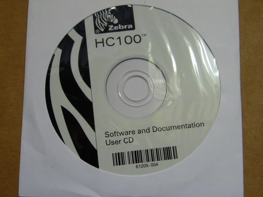 Zebra HC100 software and documentation User CD