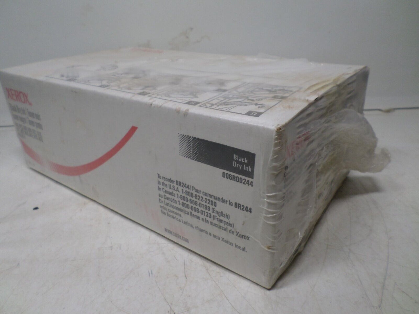 2 Pack Genuine Xerox 6R244 Black Toner Cartridge 5018 5021 5028 5328 5624 5830