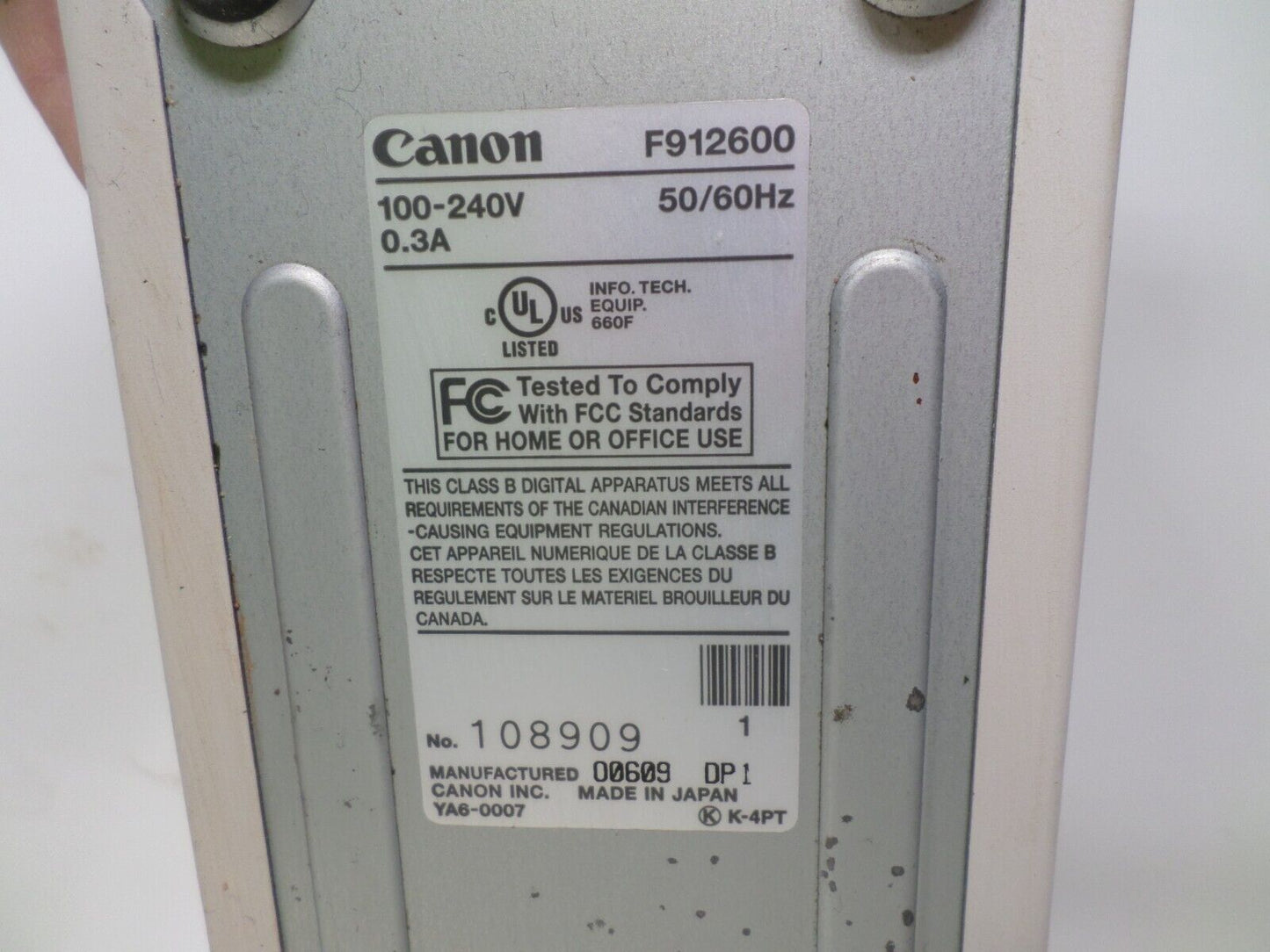 Canon CanoScan FS2710 35mm APS Film Slide Negative Scanner