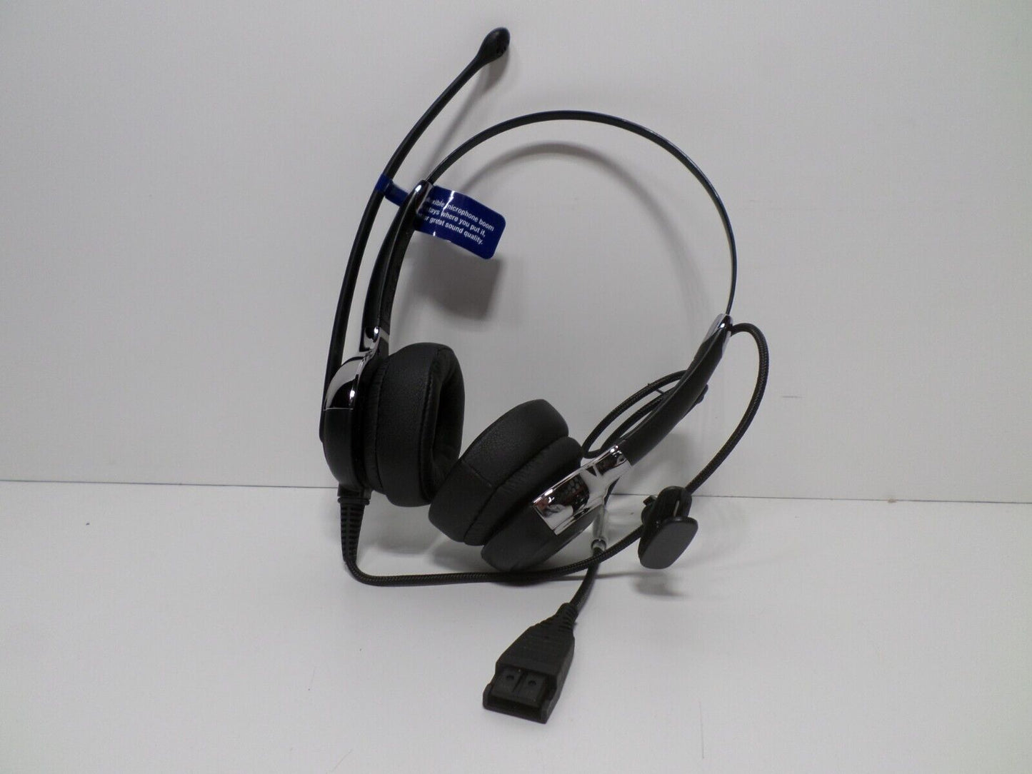 (LOT OF 10) VXi 203072 UC ProSet 21G Over-the-Head Headset with N/C Microphone