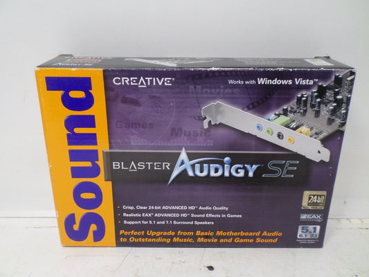 Creative Sound Blaster Audigy SE 7.1 PCI Sound Card SB0570