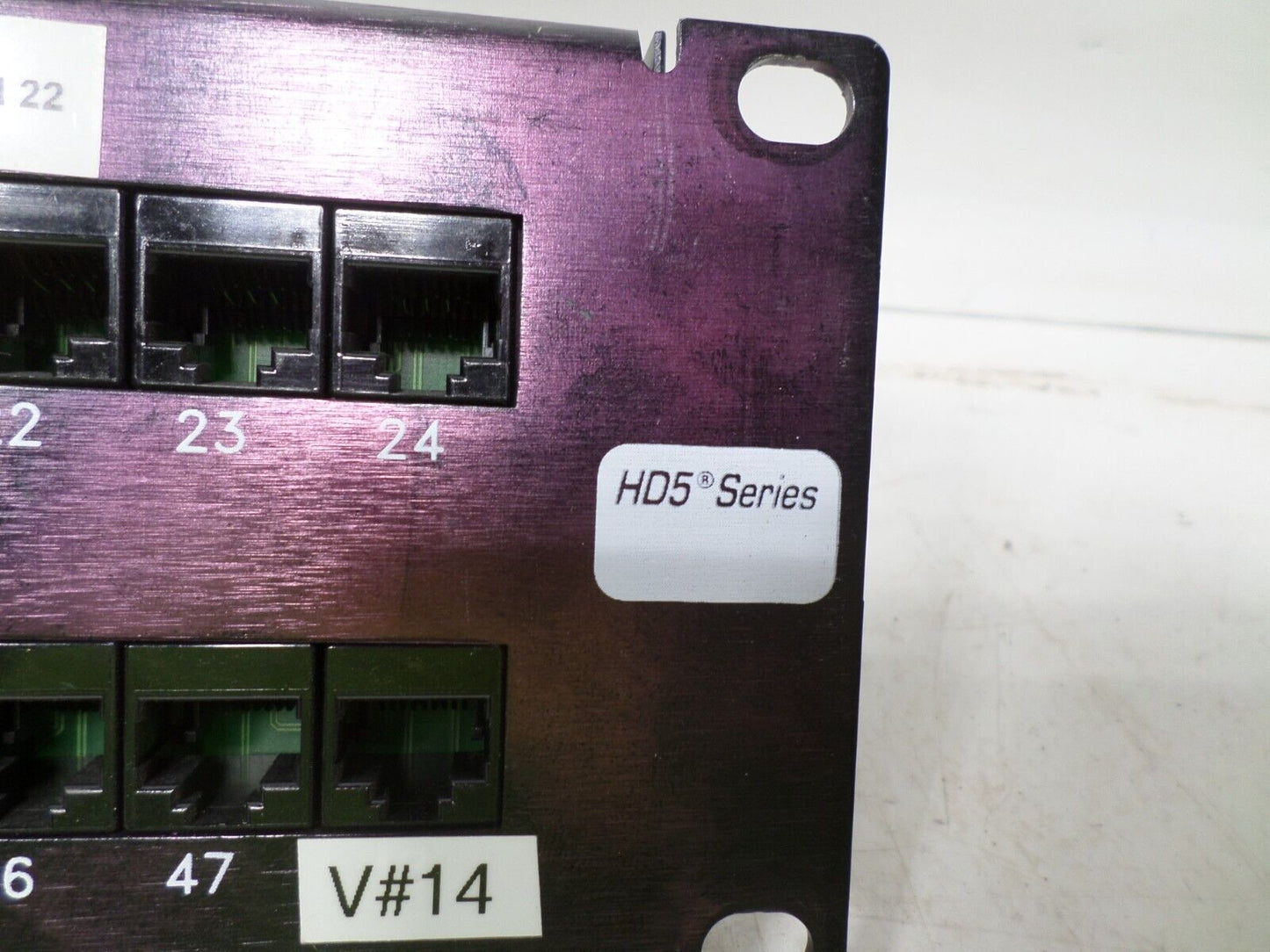 SIEMON High Density Cat 5e 48-port Patch Panel HD5-48T4 2RMS T568A