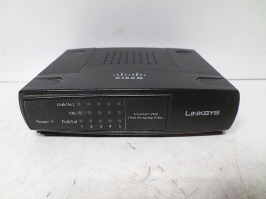 Linksys Cisco 5 Port 10/100 Workgroup Switch EZXS55W 4.2