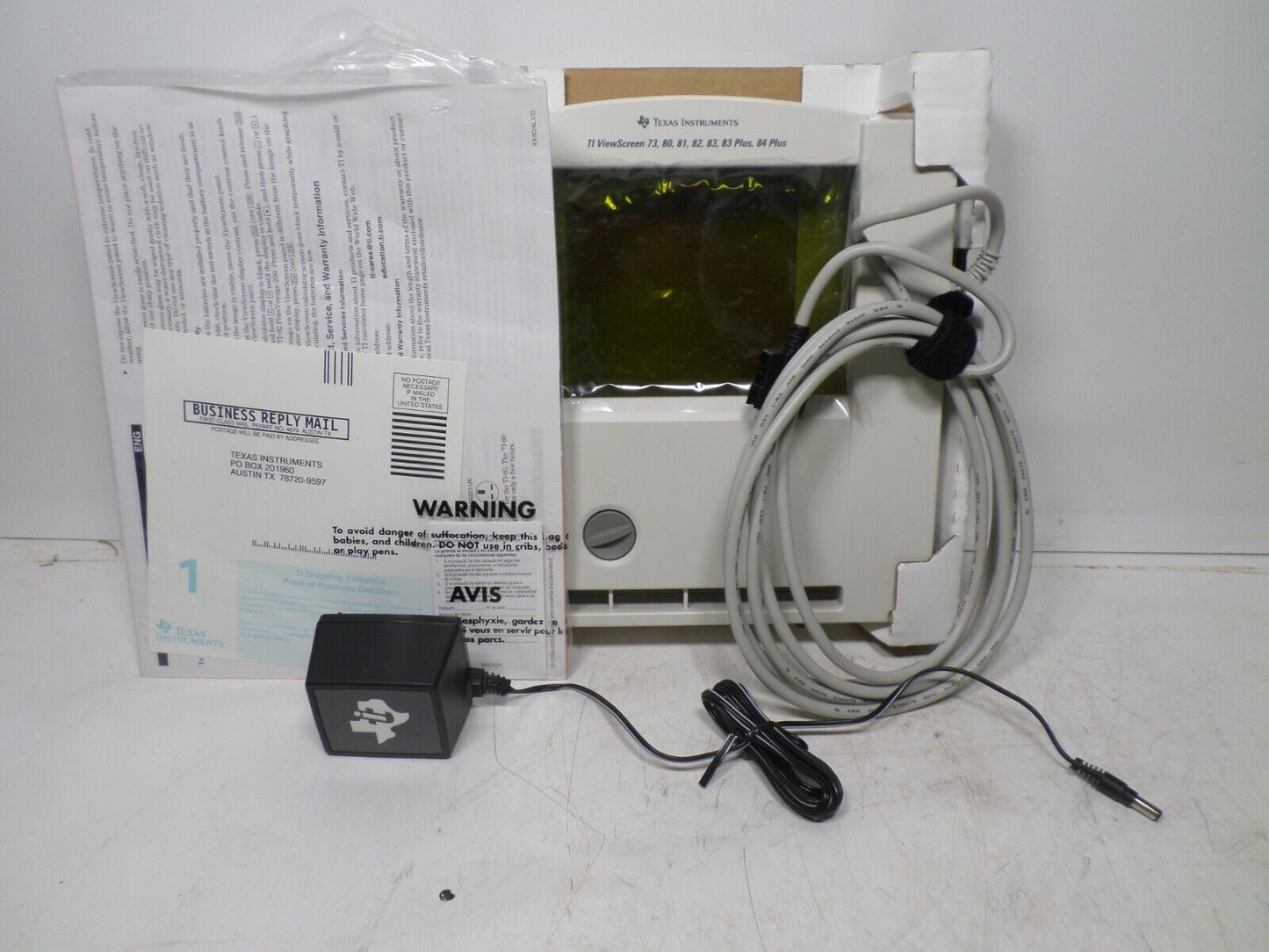 Texas Instruments TI ViewScreen 73,80,81,82,83,83 Plus,84 Plus